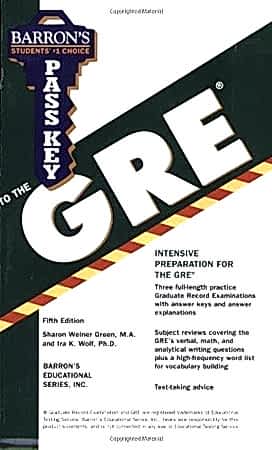 Resim Barron's Pass Key to the GRE 5e
