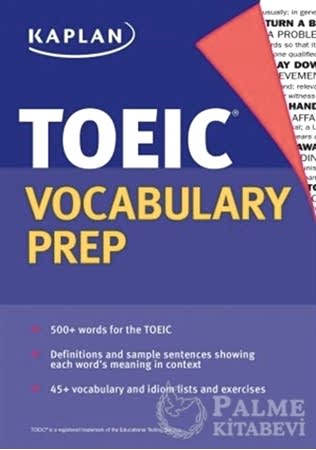 Resim Kaplan TOEIC Vocabulary Prep