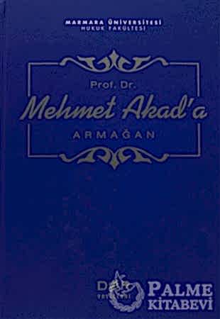 Resim Prof. Dr. Mehmet Akad’a Armağan