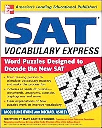 Resim SAT Vocabulary Express: Word Puzzles Designed to Decode the New SAT