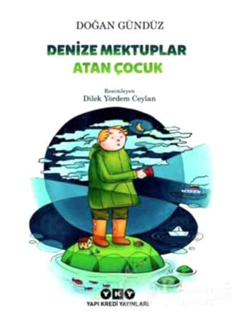 Resim Denize Mektuplar Atan Çocuk