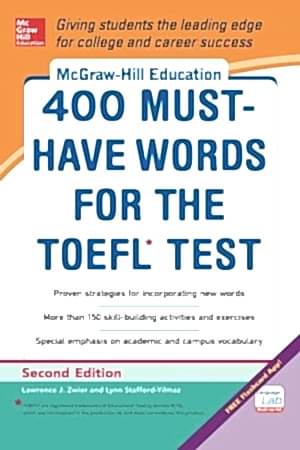 Resim McGraw-Hill Education 400 Must-Have Words for the TOEFL 2e