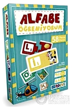 Resim Alfabe Öğreniyorum (58 Parça)