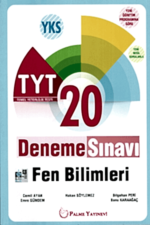 Resim YKS TYT Fen Bilimleri 20 Deneme Sınavı