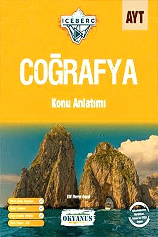 resm AYT Iceberg Coğrafya Konu Anlatımlı