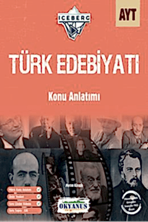 Resim Okyanus Yayınları AYT Türk Edebiyatı Iceberg Konu Anlatımı