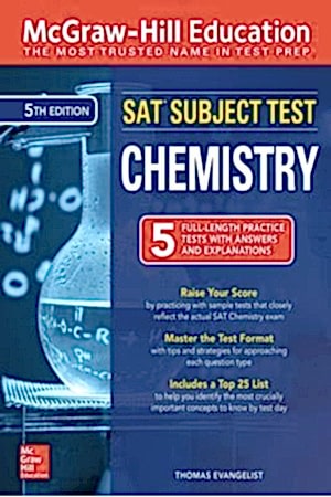 Resim McGraw-Hill Education SAT Subject Test Chemistry