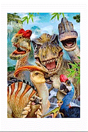 Resim Dino Selfie - 260 Parça - 3317