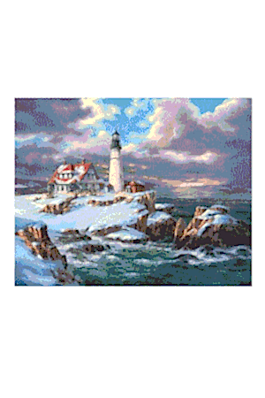 Resim Portland Deniz Feneri / Portland Head Lighthouse - 260 Parça - 3303