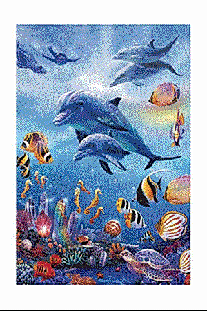 Resim Denizatı Krallığı / Seahorse Kingdom - 260 Parça - 3298