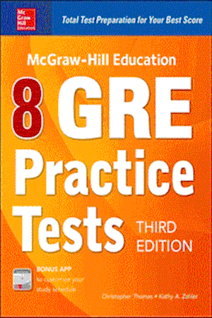 Resim 8 GRE Practice Tests 3e