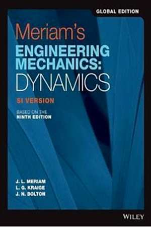 Resim Meriam's Engineering Mechanics 9e