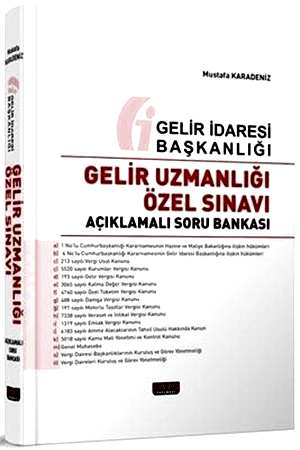 Resim Gelir Uzmanlığı Özel Sınavı Açıklamalı Soru Bankası