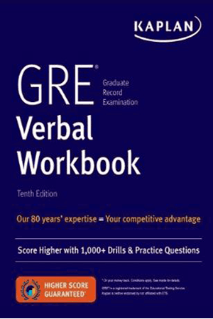 Resim GRE Verbal Workbook 10e