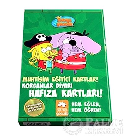 Resim Muhtişim Eğitici Kartlar! - Korsanlar Diyarı Hafıza Kartları!