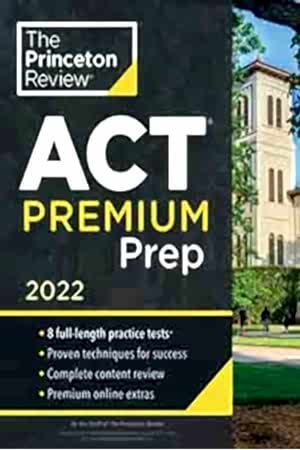 Resim Princeton Review ACT Premium Prep 2022