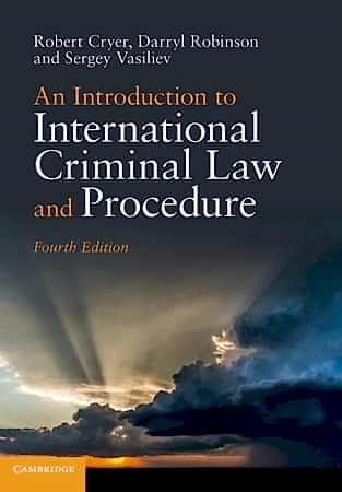 Resim An Introduction to International Criminal Law and Procedure 4e
