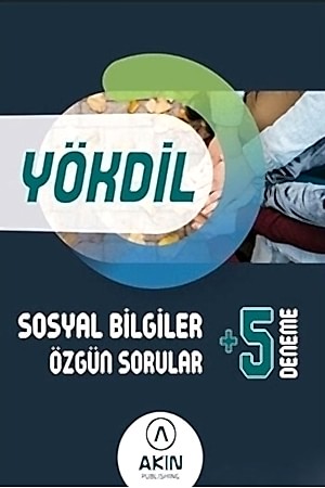 Resim YÖKDİL Sosyal Bilgiler Özgün Sorular ve 5 Deneme Akın Publishing