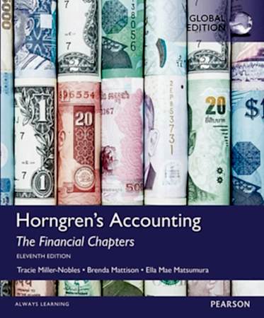 Resim Horngren's Accounting, The Financial Chapters 11e