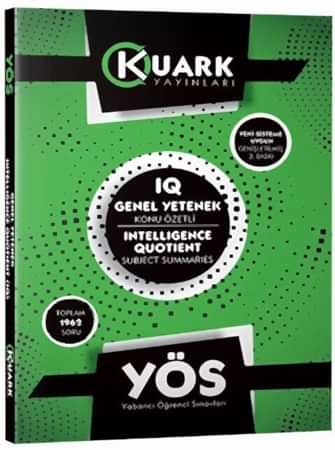 Resim Kuark Yayınları YÖS IQ Genel Yetenek Konu Özetli Soru Bankası