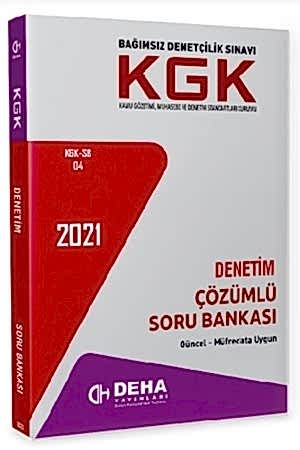 Resim Deha Yayınları 2021 KGK Denetim Soru Bankası