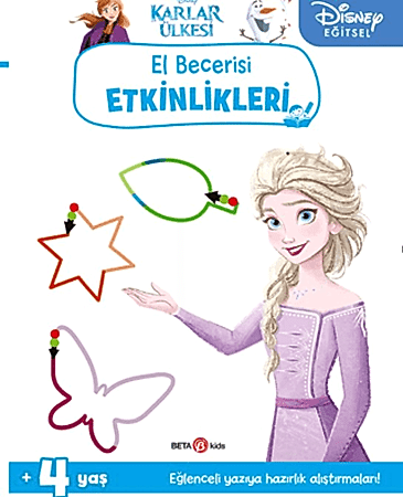 Resim Disney Eğitsel Karlar Ülkesi El Becerisi Etkinlikleri Yazıya Hazırlık