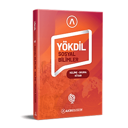 Resim YÖKDİL Sosyal Bilimler Kelime Okuma Kitabı Akın Dil Eğitim Merkezi