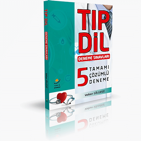 Resim Tercih Kitabevi Yayıncılık TIPDİL Çözümlü 5 Deneme Sınavları