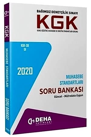 Resim Deha Yayınları 2020 KGK Muhasebe Standartları Soru Bankası