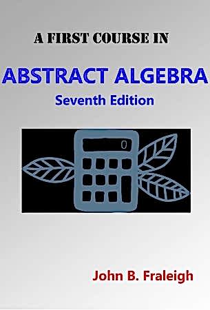 Resim First Course in Abstract Algebra