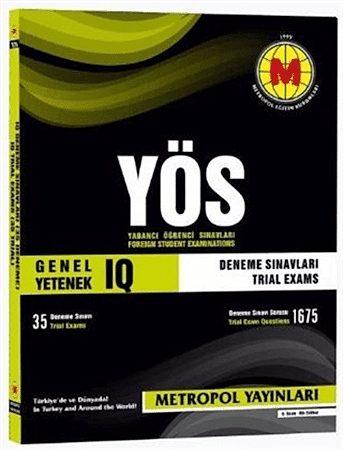 Resim YÖS IQ Deneme Sınavları 35 Deneme