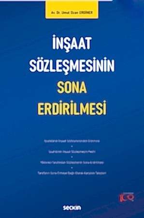 Resim İnşaat Sözleşmesinin Sona Erdirilmesi
