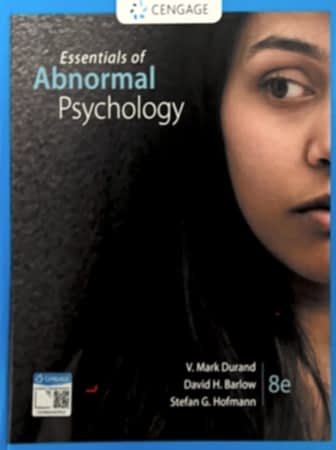 Resim Essentials of Abnormal Psychology 8e