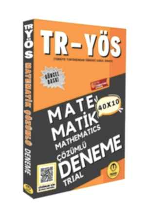 Resim Tasarı Yayınları 2025 TR-YÖS Matematik 40x10 Çözümlü Deneme