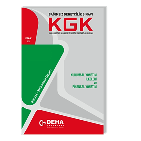 Resim KGK Kurumsal Yönetim İlkeleri ve Finansal Yönetim Konu Anlatımlı