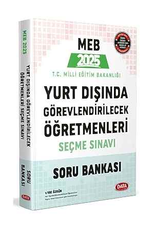 Resim Data Yayınları 2025 MEB Yurt Dışında Görevlendirilecek Öğretmenleri Seçme Sınavı Soru Bankası