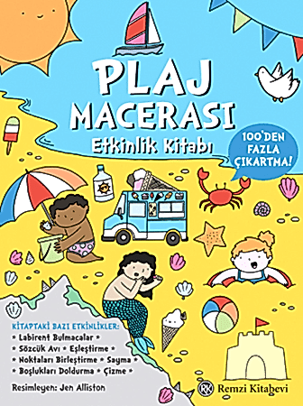 Resim Plaj Macerası Etkinlik Kitabı