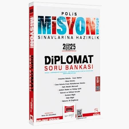 Resim Polis Misyon Sınavlarına Hazırlık Diplomat Soru Bankası Yargı Yayınları 2025
