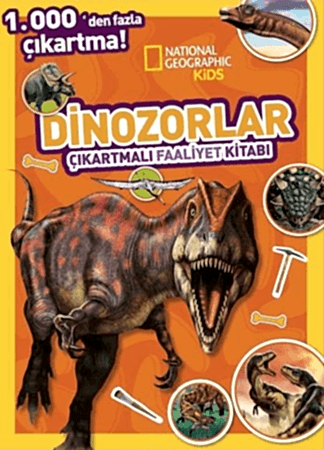Resim National Geographic Kids Dinozorlar Çıkartmalı Faaliyet Kitabı