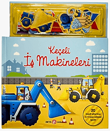 Resim Keçeli İş Makineleri Ciltli