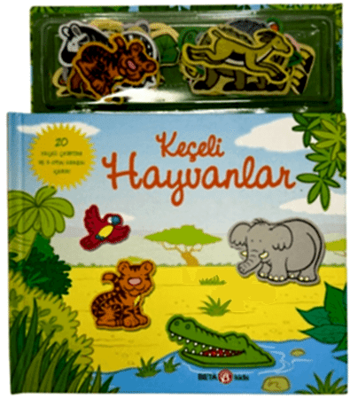 Resim Keçeli Hayvanlar Ciltli