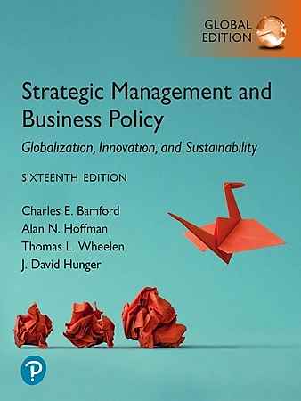 Resim Strategic Management and Business Policy 16e