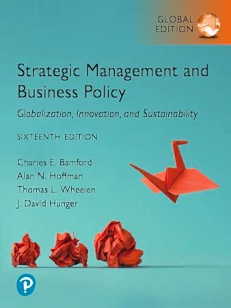 Resim Digital Access Code - Strategic Management and Business Policy 16e Access Card with e-text