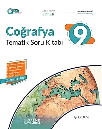 Resim Palme Yayınevi 9.Sınıf Coğrafya Tematik Soru Kitabı 2025