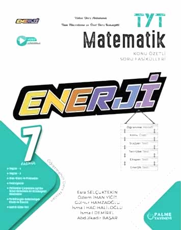 Resim Palme Yayınevi TYT Enerji Matematik Konu Özetli Soru Fasikülleri