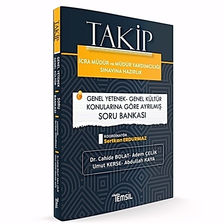Resim TAKİP İcra Müdürlüğü ve Müdür Yardımcılığı Sınavına Hazırlık