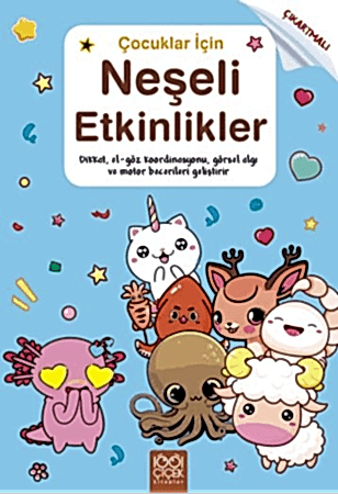 Resim Çocuklar için Neşeli Etkinlikler- Çıkartmalı
