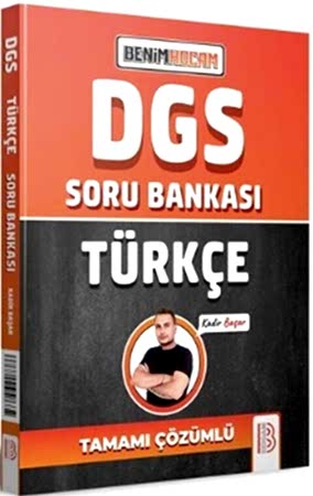 Resim Benim Hocam DGS Türkçe Tamamı Çözümlü Soru Bankası