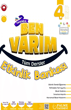 Resim Palme Yayınevi 4.sınıf Tüm Dersler Etkinlik Bankası Yanında Ben Varım