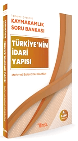 Resim Kaymakamlık Türkiye'nin İdari Yapısı Soru Bankası